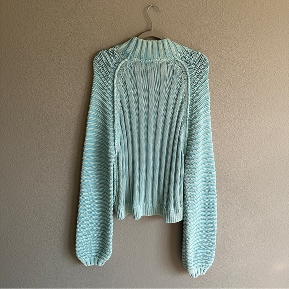 Free People Sweetheart Sweater in Ocean Pearl XS - Picture 8 of 12